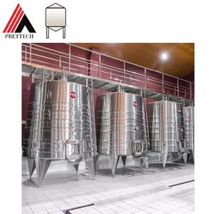 Pretty tech – machines de traitement des boissons et du vin, fabricants de réservoirs de Fermentation en forme de cône
