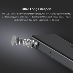 <span class=keywords><strong>Projecteur</strong></span> de poche DLP LED 1080P Android 11.0 pour cinéma maison et jeux mobiles - Product Image 4