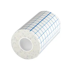 Hypoallergenic Elastic Stretch Breathable Wound Dressing Fixation Spunlace Non woven Single Coated Surgical bandage medical Tape