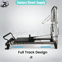 Máquina de Pilates Reformer de Aluminio de Grado Aeronáutico, Cama de Pilates Profesional de Grado Estudio, Proveedor Mayorista para EE. UU. y Europa