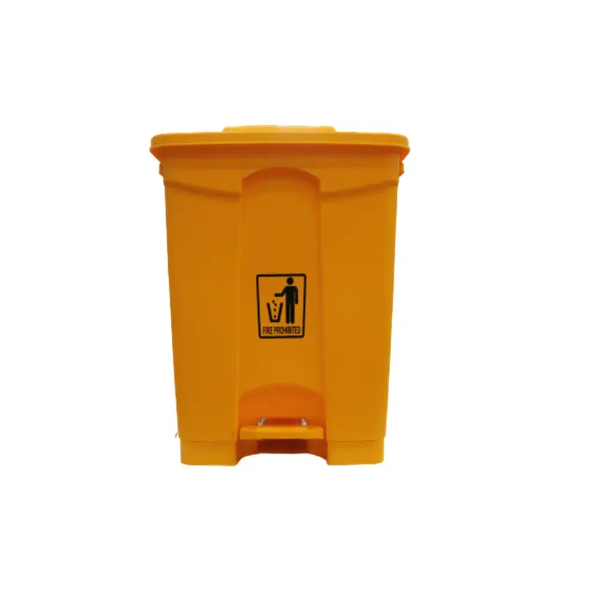 High Quality 50L Plastic Trash bin with Foot Pedal garbage can trash bin trash bin waste house