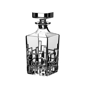 Decanter per Whisky Etna 81 Cl, Caraffa in Cristallo per Liquori - Product Image 1