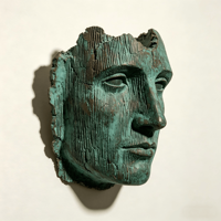 Sculptures de couple en bronze en forme de cœur pour la décoration extérieure des jardins et des cours