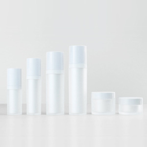 Orange Double pot de crème acrylique 30ML 120ML Gamme 30G 50G Capacité Vide Cosmétique Ensemble Pompe Pulvérisateur pour Brume Spray Lotion Bas quantité minimale de commande - Product Image 4