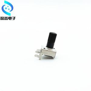 Potentiomètre à commande rotative 093 à une seule touche, à bras coudé, diamètre d'actionneur 9 mm, pour carte son - Product Image 1