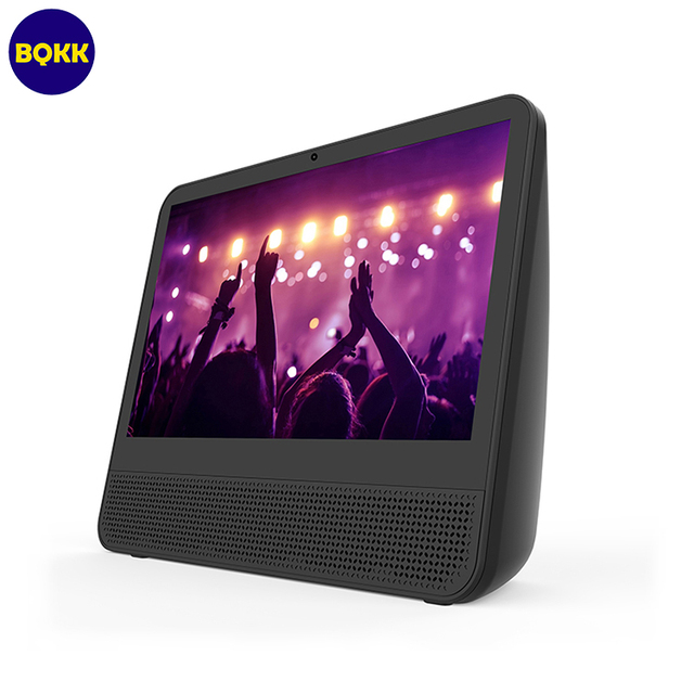 New Design Android Touch Screen Ai Control Smart SoundBox Wireless Speaker With Stereo