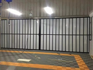 <span class=keywords><strong>Porte</strong></span> de <span class=keywords><strong>garage</strong></span> sectionnelle en acier galvanisé automatique moderne avec petite <span class=keywords><strong>porte</strong></span>, isolation thermique, pour usage commercial - Product Image 3