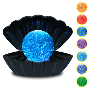 Bán buôn cấp bằng sáng chế giáng sinh LED Ngao ngọc trai nhựa bảng đèn cho phòng ngủ sử dụng 5V đầu vào với đầy đủ tài liệu hướng dẫn - Product Image 2