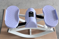 TBFIT Stepper à bascule portable en forme de U avec bandes de résistance et tapis antidérapant pour la maison, la salle de sport, l'amincissement des jambes et l'entraînement en intérieur