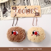 Porte-clés en peluche miniature personnalisable, petit pendentif en peluche personnalisé pour sacs, sacs à dos, clés, jouet en peluche doux avec logo personnalisé