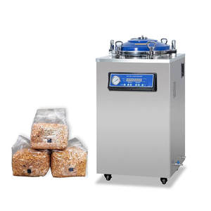 Sterilizzatore a Vapore Completamente in Acciaio Inox 35/50/75/100/120/150L, Autoclave per Funghi, Camera di Sterilizzazione - Product Image 1