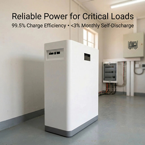 แบตเตอรี่สำรองพลังงานแสงอาทิตย์ LiFePO4 Power Wall 51.2V 8kWh แบบติดผนัง ระบบสำรองไฟบ้าน พร้อมพอร์ตสื่อสาร CAN และอินเทอร์เฟซ RS485 - Product Image 3