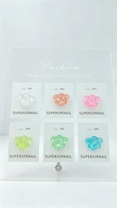 <span class=keywords><strong>Esmalte</strong></span> <span class=keywords><strong>de</strong></span> Gel con Confeti Pastel Brillante, Gel Iridiscente con Copos <span class=keywords><strong>de</strong></span> Papel <span class=keywords><strong>de</strong></span> Caramelo, Gel Decorativo para <span class=keywords><strong>Uñas</strong></span> UV LED Removible - Product Image 3