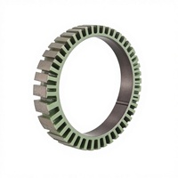 Stator et rotor de moteur en acier au silicium estampé, usinés avec précision CNC, tolérance de 0,01 mm