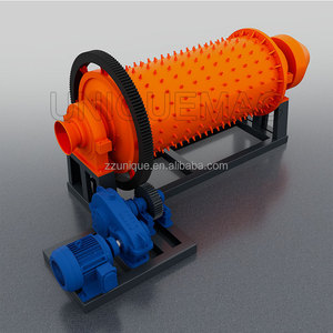 Broyeur à boulets humide et concasseur de pierres de marque Unique avec moteur AC, capacité de 0,65-2 t/h, composants de boîte de vitesses et de roulements - Product Image 4