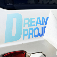 Autocollants publicitaires personnalisés pour logo de voiture, autocollants pour vitres de voiture, autocollants pour pare-brise, autocollants imperméables résistants aux UV, autocollants de transfert pour carrosserie de voiture