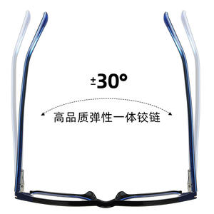 แว่นตากรองแสงสีฟ้าทรงสี่เหลี่ยมยอดนิยมขายดีข้ามพรมแดน รุ่น TR90 ขาแว่นอะซิเตท สำหรับทุกเพศ รุ่น 87246 - Product Image 4