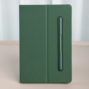 Quality Leather Folding Cover Exquisite Special A5 Blank <b>Notebook</b> Journal <b>Diary</b> Planner with Double-head Pen for Corporate Gifts - Product Image 2