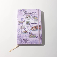Carnet A5 personnalisé en usine avec logo Carnets promotionnels de haute qualité Souvenirs et Carnet personnalisé à couverture rigide pour le voyage