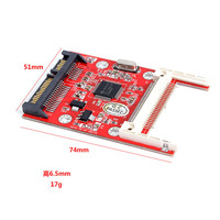 2.5 "pour 22Pin CF vers pour adaptateur de convertisseur pour Compact Flash Serial ATA HDD Stock de carte de disque dur
