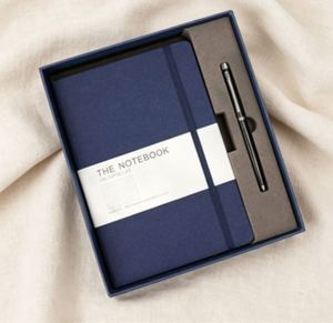 Caja de Regalo Personalizada, Cuadernos de Cuero PU A5, Cuadernos de Tapa Dura con Portaplumas al por Mayor - Product Image 5