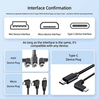 Adaptador Universal para Encendedor de Cigarrillos de Auto, 12V 24V a 5V, Fuente de Alimentación USB C, Cargador para Auto con Cable para GPS DVR, Certificado