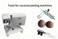 Kokosnoot Huid Sheller Machine Kokosnoot Bruine Schelp Verwijderen Machine