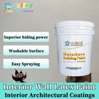 Peinture murale intérieure au latex haute adhérence, durable, résistante aux taches, facile à appliquer Limeijia pour immeubles de bureaux, parcs, vente en gros directe