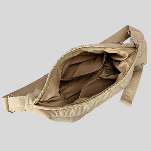 Bolso de Hombro Tipo Hobo Acolchado de Nailon para Mujer, Gran Capacidad, Estilo Casual, Media Luna, Bandolera, Holgado, Moda Urbana, Resistente al Agua - Product Image 3