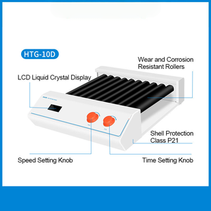 เครื่องเขย่าหลอดทดลองแบบดิจิตอล Veidt Lab 6 Rollers สำหรับเพาะเลี้ยงเซลล์ในขวดแก้ว  แบบหมุนวน  สำหรับหลอดทดลองในห้องปฏิบัติการ  เครื่องเขย่าผสมสารในห้องปฏิบัติการ  เครื่องเขย่าหลอดทดลองสำหรับเลือด - Product Image 5