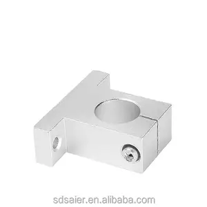 linear shaft horizontal fixed support SK SHF8 10 12 13 16 20 25 30 Vertical support