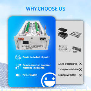 กล่องแบตเตอรี่ Lifepo4 48V DIY ขนาด 10kwh 15kwh พร้อม BMS 280Ah 300Ah สำหรับเก็บพลังงานแสงอาทิตย์ภายในบ้าน - Product Image 3