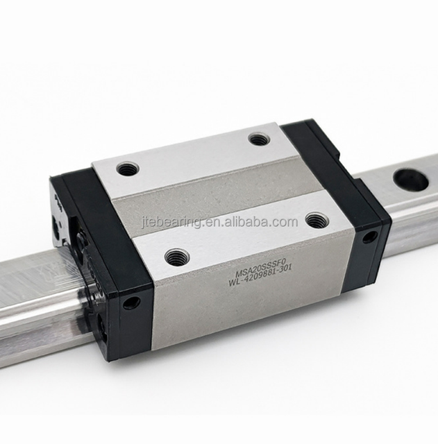 PMI Linear Guides Rail Slider Block Bearing MSA20S MSA20SSSF0N