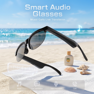 Gafas de Sol Inteligentes al por Mayor 6.0 con IA, Audio, Traducción, Asistente de Voz, Llamadas Manos Libres, OEM ODM, Directo de Fábrica - Product Image 1