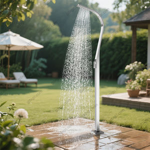 <span class=keywords><strong>Douche</strong></span> d'extérieur autoportante en acier inoxydable <span class=keywords><strong>316</strong></span> Nickel brossé Colonne de <span class=keywords><strong>douche</strong></span> Pluie Piscine Jardin Plage <span class=keywords><strong>Douche</strong></span> - Product Image 2