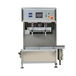 Cheap Factory Packing Beverage Liquid Double Head Weighing Filling Machine