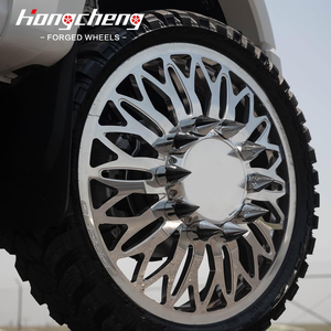 Jantes forgées sur mesure 8*200 8*180 22x10 24x14 26x14 pour camions Chevy Dually 8 trous 8x210 8x65 10x225 - Product Image 1
