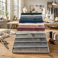 Tissu d'ameublement imperméable en velours tricoté chaîne 100 % polyester avec flocons de neige gaufrés pour canapé et rideau