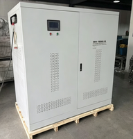Stabilisateur de tension industriel triphasé SBW haute puissance 500 kVA avec AVR en cuivre, écran LCD, large plage de tension 380 V pour atelier