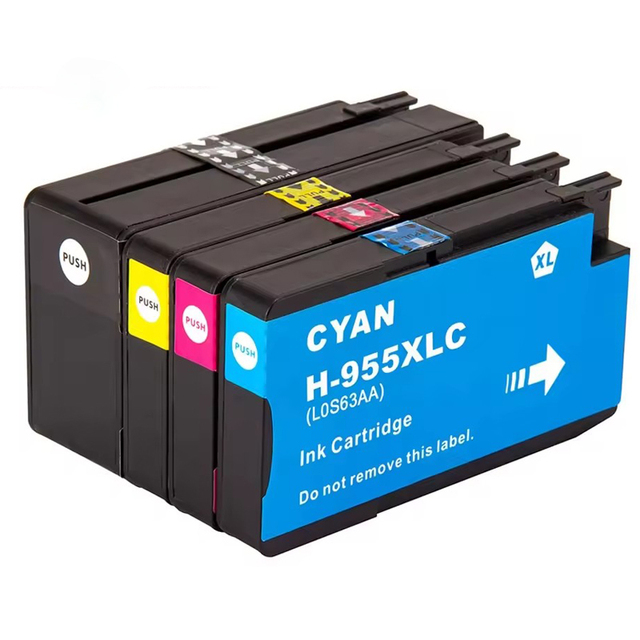 MS Compatible 959XL/955XL Color for Cartridge for HP Officejet Pro 7720/7740/8210/8710/8720 Printers-Full 24-Month Warranty