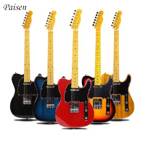 Paisen china personalizado 6 cuerdas de madera de arce <span class=keywords><strong>prs</strong></span> TL guitarra eléctrica acústica para la venta barato - Product Image 1