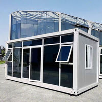 Casa Contenedor Modular de Ensamblaje Rápido Totalmente Personalizable, Diseño Personalizado, Casa y Oficina Prefabricada Desmontable