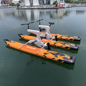 水の活動のための中国デザイン二人用ペダルバイクインフレータブルウォーターバイク - Product Image 2