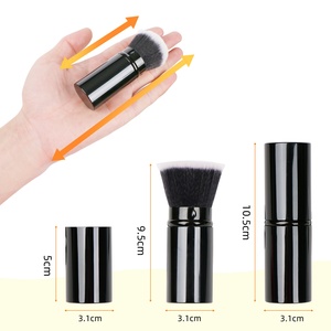 Venta al por mayor de aerógrafo retráctil <span class=keywords><strong>Kabuki</strong></span> Brush para base de maquillaje facial para crema líquida y maquillaje facial en polvo - Product Image 6