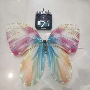 Drone papillon LED intelligent pour spectacle de mariage, décoration d'événements, publicité et promotion de spectacle lumineux volant - Product Image 1