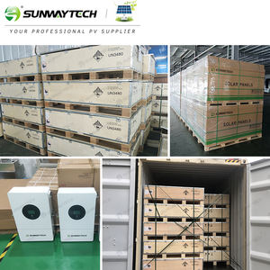 Système solaire tout-en-un monophasé de 5 kW, kit solaire hors réseau complet de 9 kW avec stockage d'énergie - Product Image 6