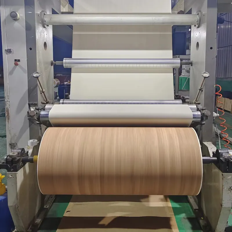 Wood Grain Melamine Base Printing Paper Decorative for Furniture in China