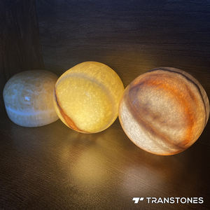 Illuminazione RGB in Marmo Onice con Controllo Touch, Luce Decorativa in <span class=keywords><strong>Pietra</strong></span> Naturale, Alabastro Retroilluminato, <span class=keywords><strong>Pietra</strong></span> Traslucida - Product Image 3