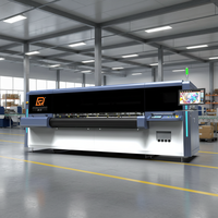 Imprimante numérique Ntek pour carton ondulé à passage unique, machine pour grand format, têtes d'impression EPS I3200, résolution 600 dpi