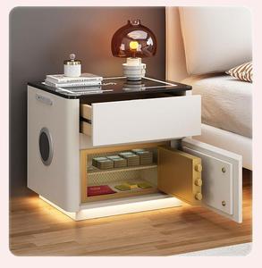 Meubles modernes et simples Tables <span class=keywords><strong>de</strong></span> <span class=keywords><strong>chevet</strong></span> intelligentes <span class=keywords><strong>en</strong></span> bois massif Vente <span class=keywords><strong>en</strong></span> gros bon marché Meubles <span class=keywords><strong>de</strong></span> chambre Tiroir <span class=keywords><strong>de</strong></span> rangement <span class=keywords><strong>Table</strong></span> <span class=keywords><strong>de</strong></span> <span class=keywords><strong>chevet</strong></span> intelligente - Product Image 2